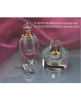 crystal perfume bottle, hy series